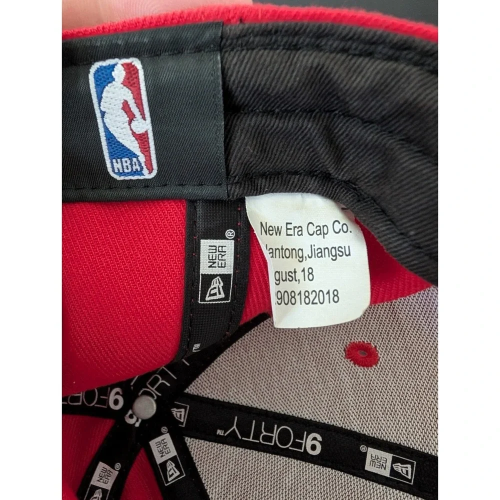 Houston Rockets Hat Straback Cap YOUTH Kid Red White‎ New Era NBA Basketball